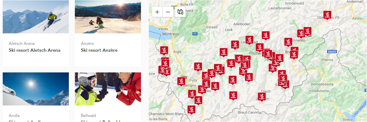 karte skigebiete wallis