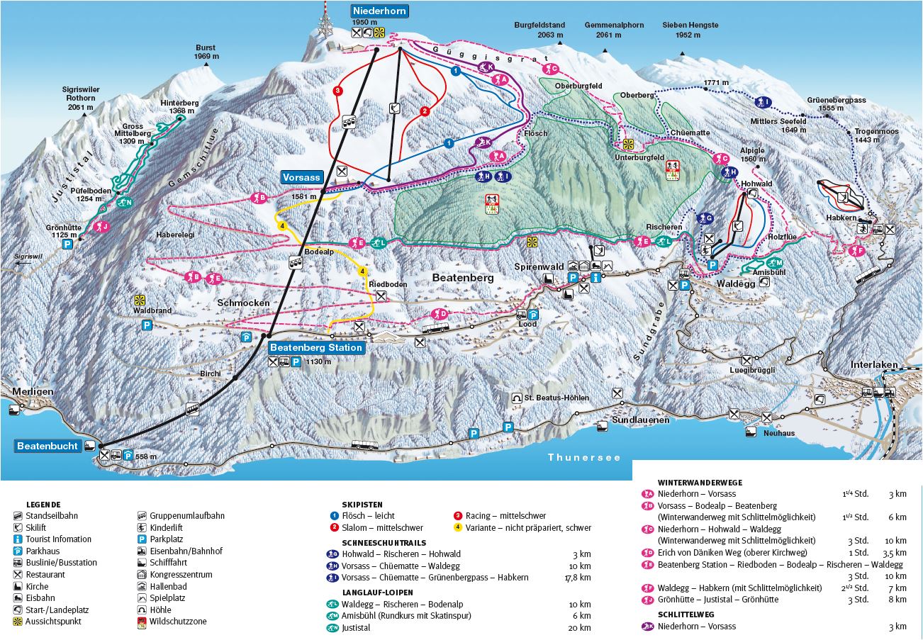 skifahren berner oberland niderhorn pistenplan