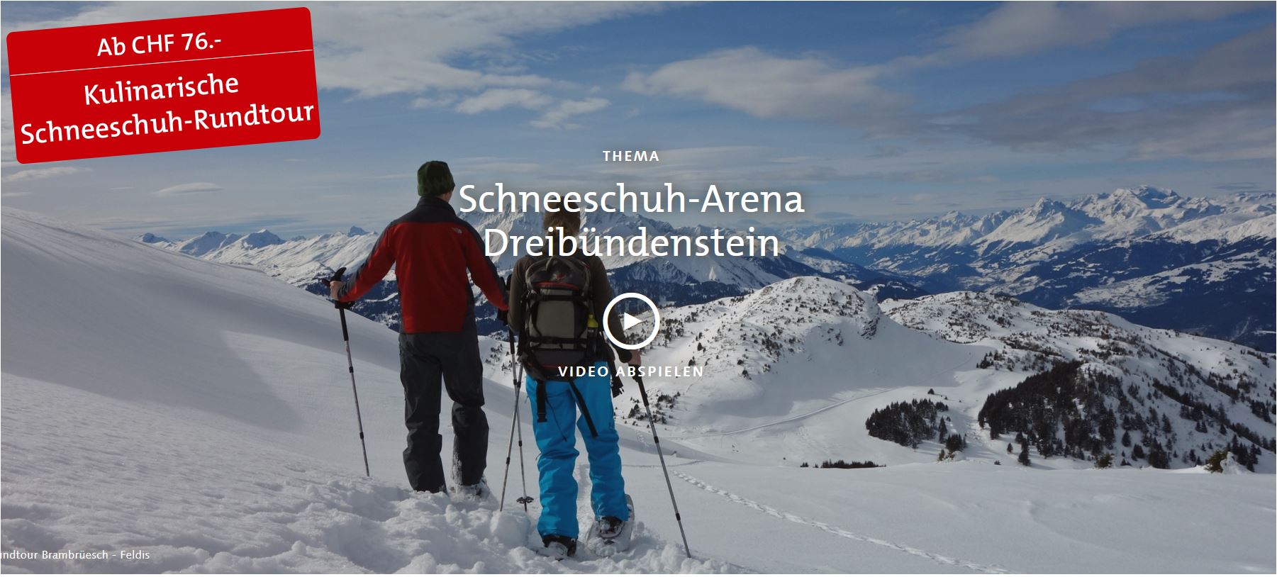 einfache schneeschutouren graubünden schneeschuhtouren gr