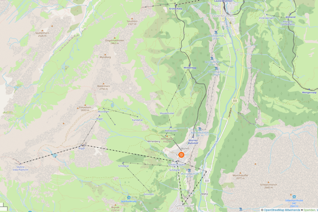 skikarte berner oberland