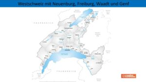 karte Westschweiz