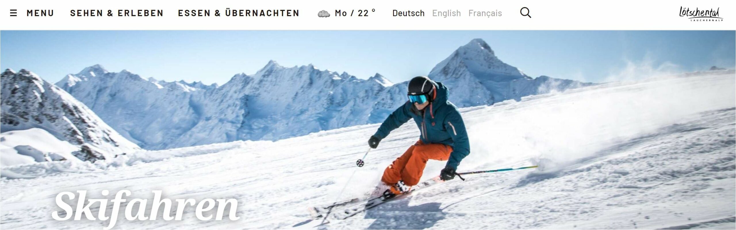 skifahren wallis