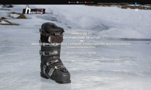 mass skischuh leder