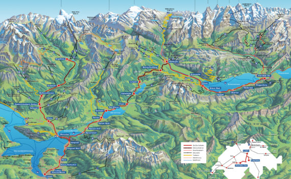 skikarte Zentralbahn