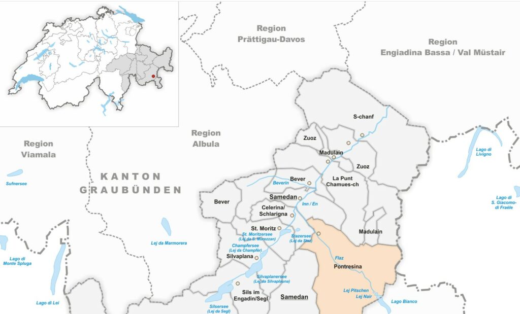 skikarte engadin