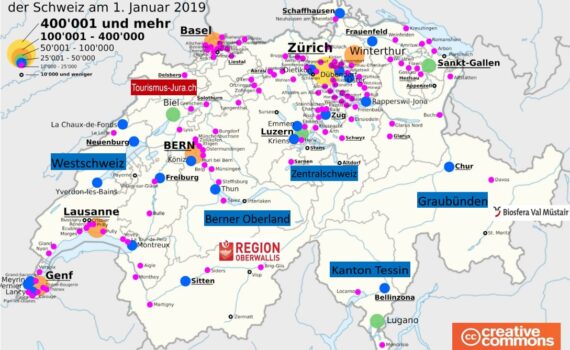 karte Schweiz PDF