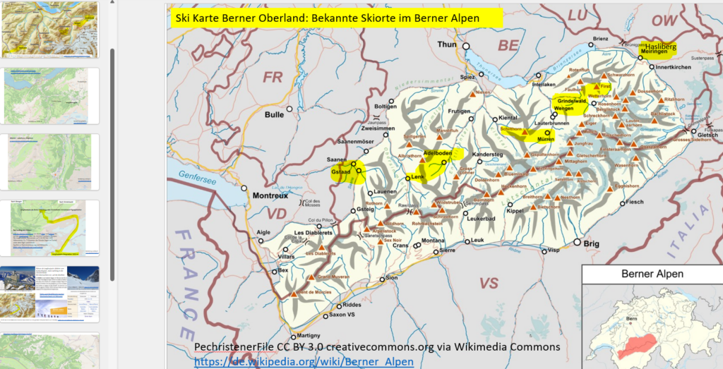 karte skigebiete berner oberland